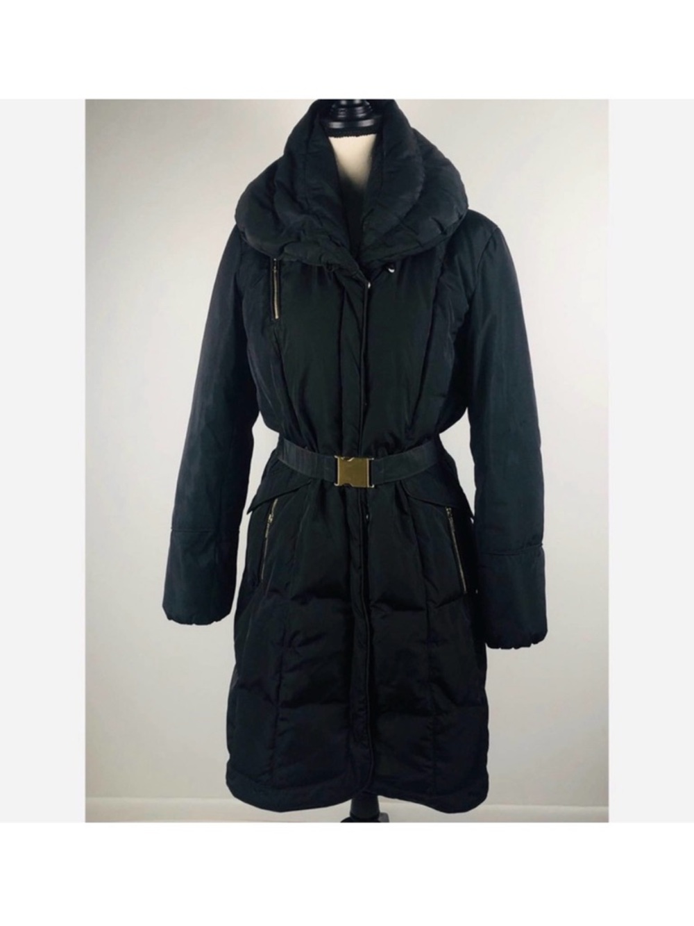 Cole Hahn Signature Box Quilt Hybrid Parka Medium
